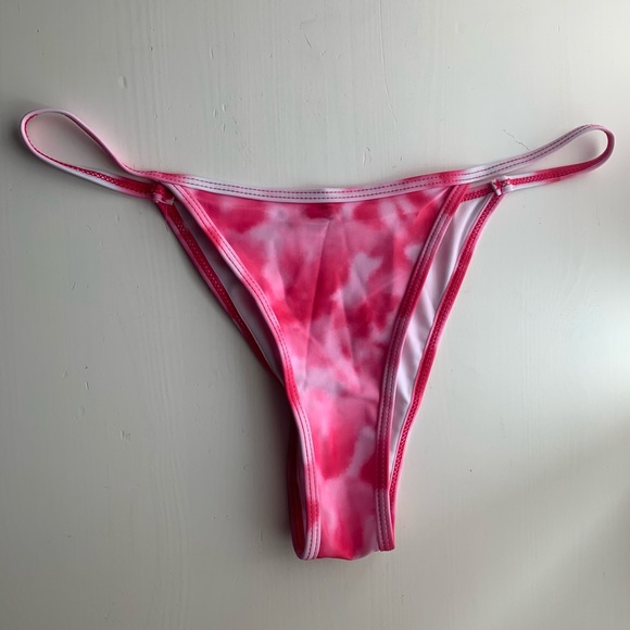 SHEIN Other - shein pink tie dye bikini bottoms